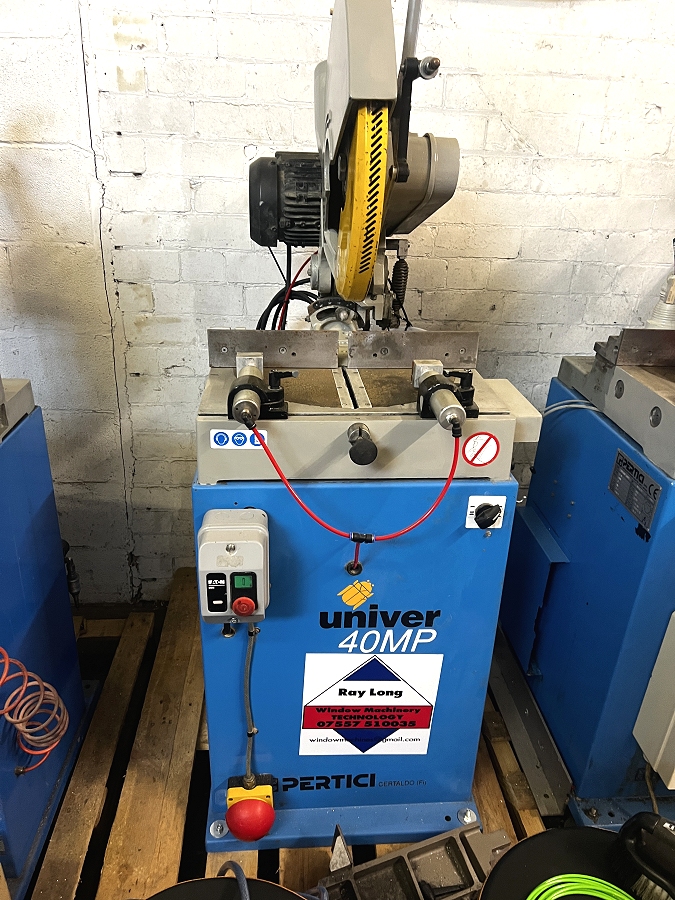 Pertici manual single head chop saw for sale - 400mm blade