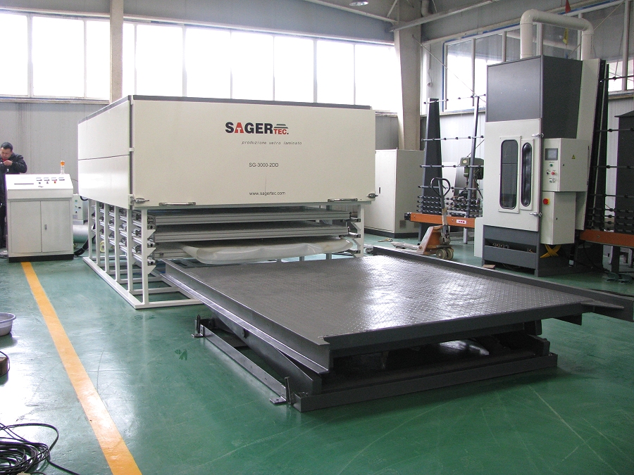 Sagertec 3200mm x 2000mm 2 shelf double EVA Toughened Glass Laminate Oven - Photo 1