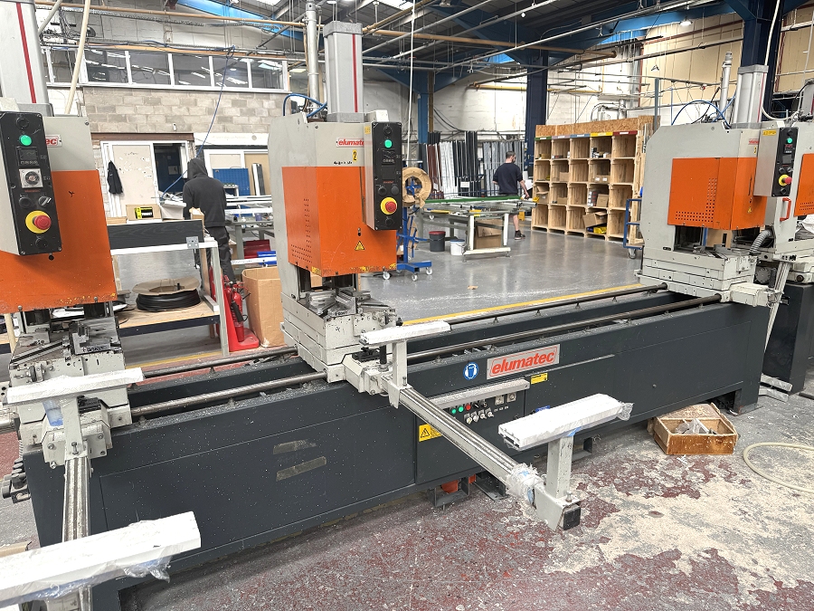 Elumatec DS703 3 head uPVC welder - Photo 1