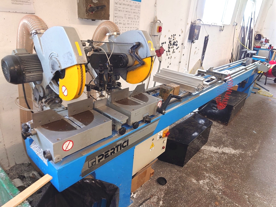 Pertici 332P double mitre saw for sale - Photo 1