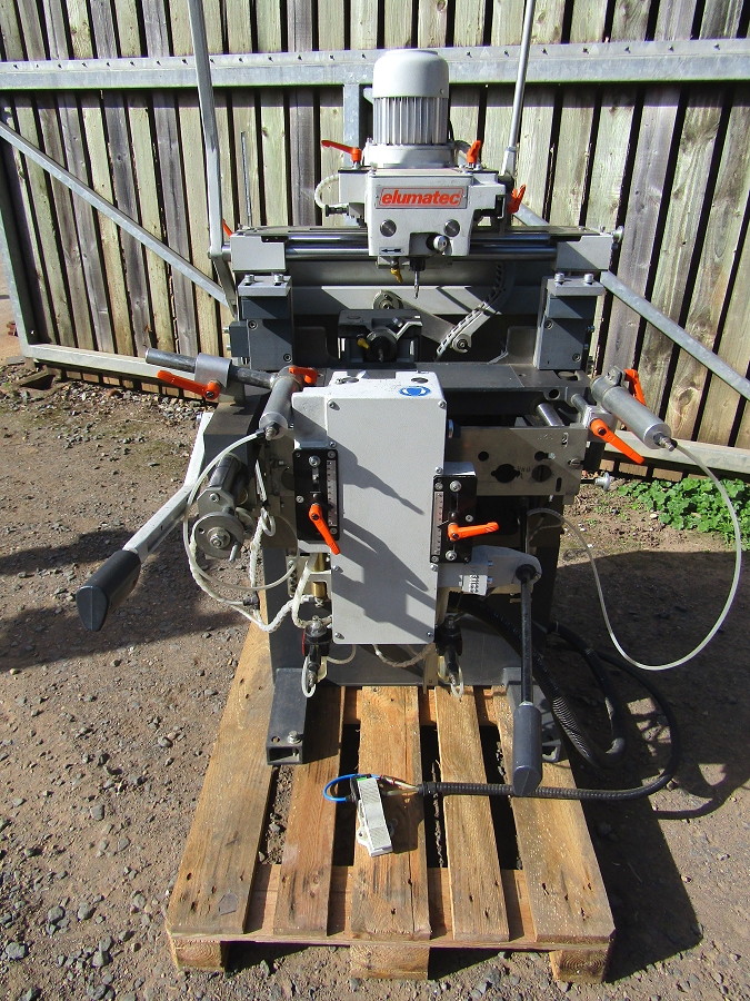 Elumatec KF178 3 head router for upvc or aluminium - Photo 1