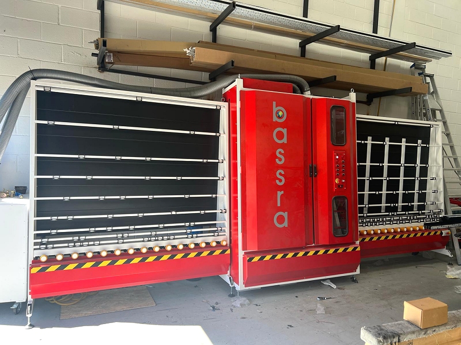 Glass machinery package for sale inc. Bassra washer - Photo 1