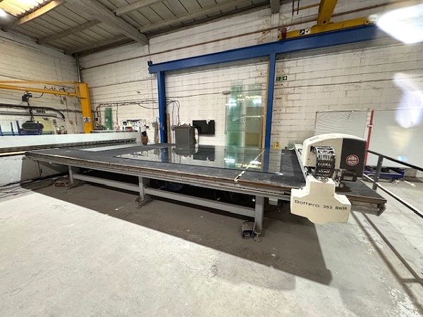 Bottero 353 BKM-J jumbo glass cutting and breakout table - Photo 1