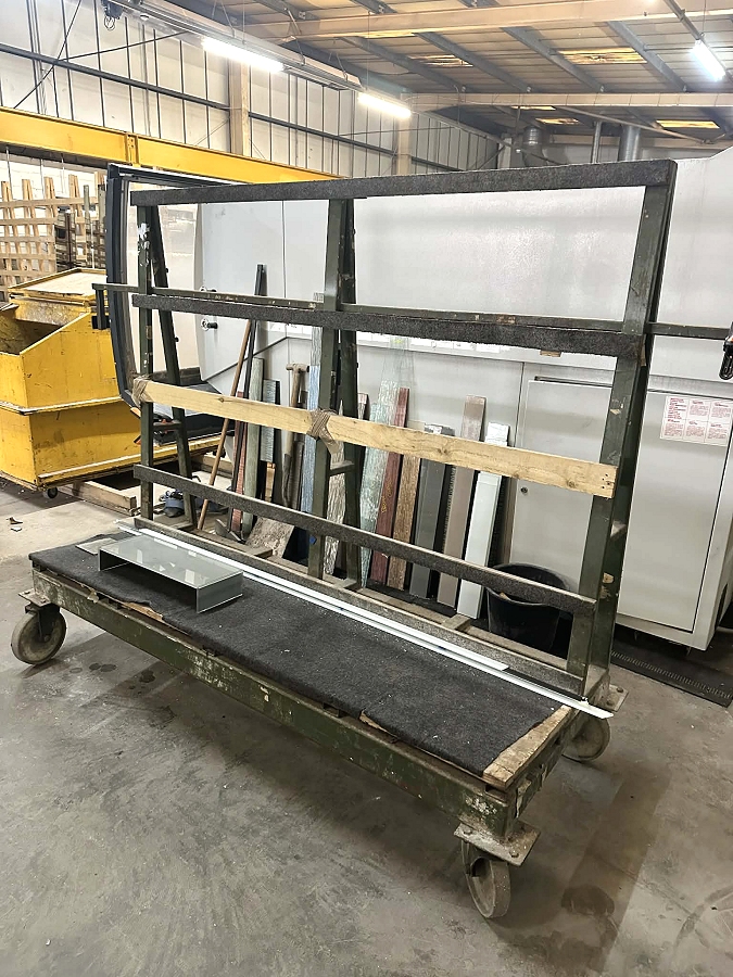 Single sided glass trolleys for sale - Photo 1