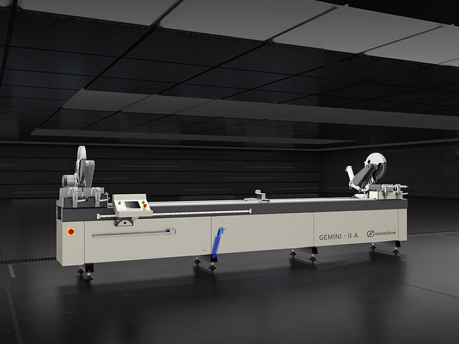 OZ Machine Gemini II A double mitre saw (semi automatic) - Photo 1