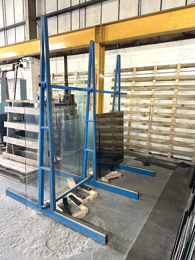 Glass A frame racks for sale - Photo 1