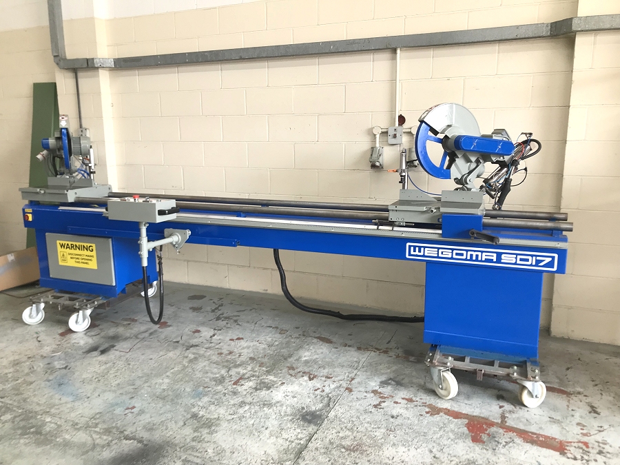 Wegoma SD17 double mitre saw for aluminium or uPVC - Photo 1