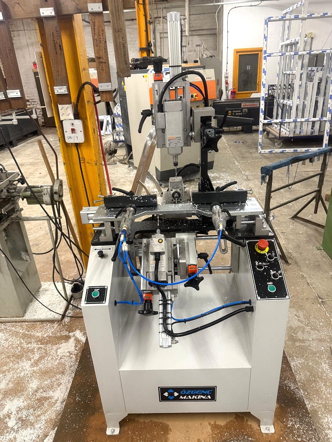 Ozgenc Makina 3 head semi-automatic drainage router - brand new - Photo 2