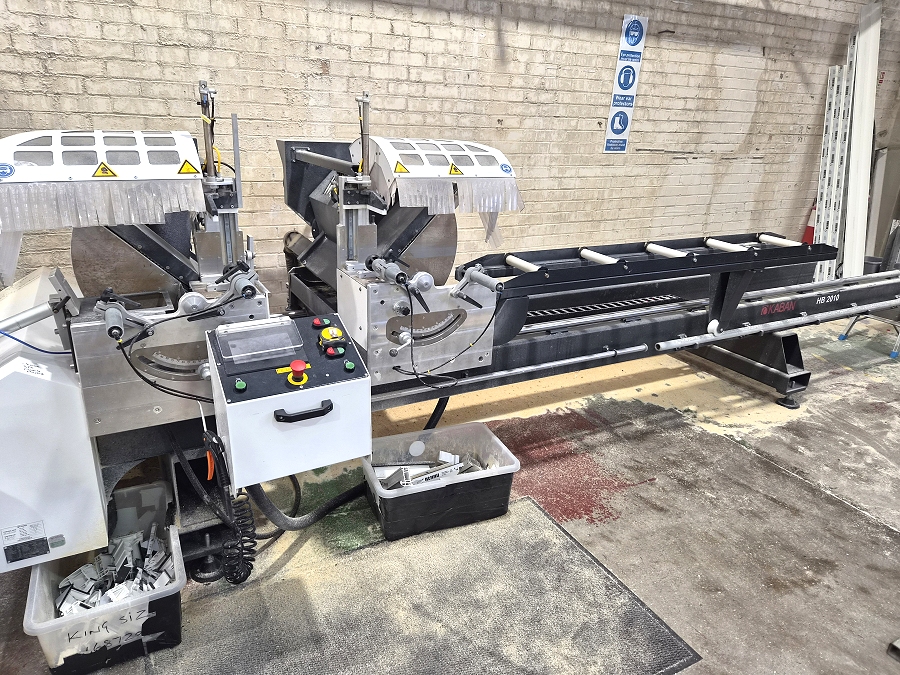 Kaban HB2010 double mitre saw for cutting aluminium profiles - Photo 1