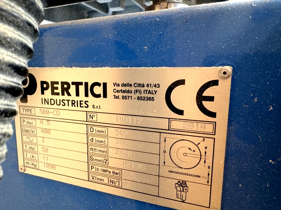 Pertici 500D2K double mitre saw - Photo 2
