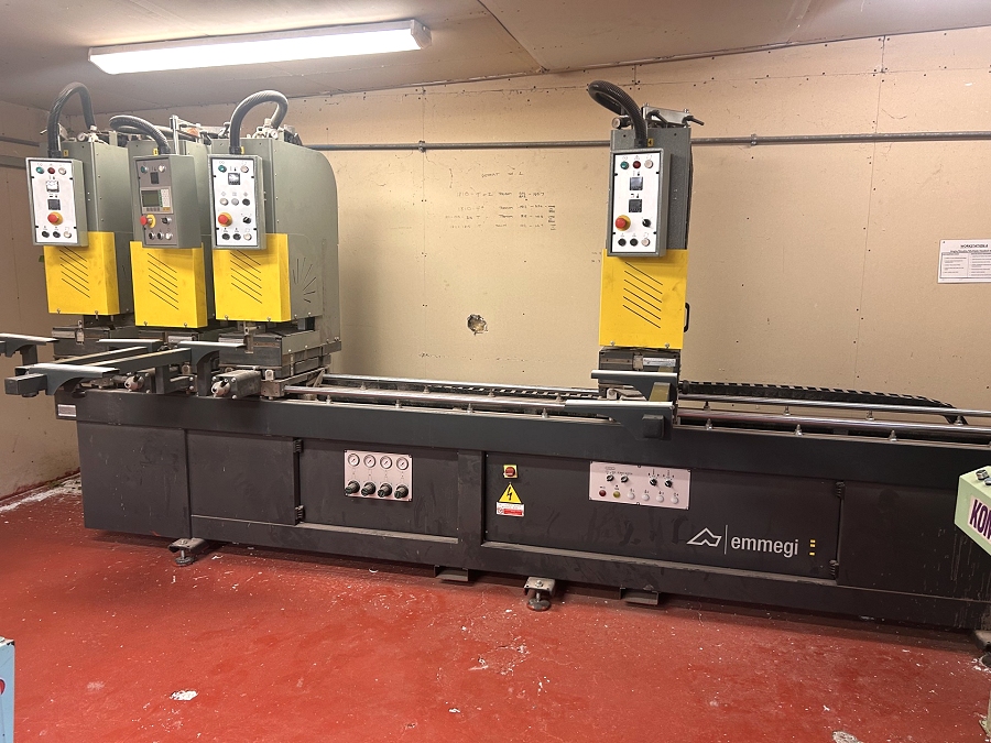 Emmegi Fusion 4TVH 4 head uPVC welder for sale - Photo 1